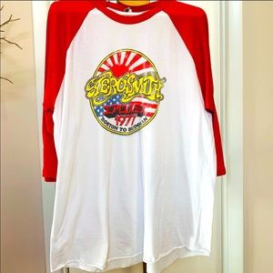 Aerosmith Boston to Budokan 1977 Concert Jersey